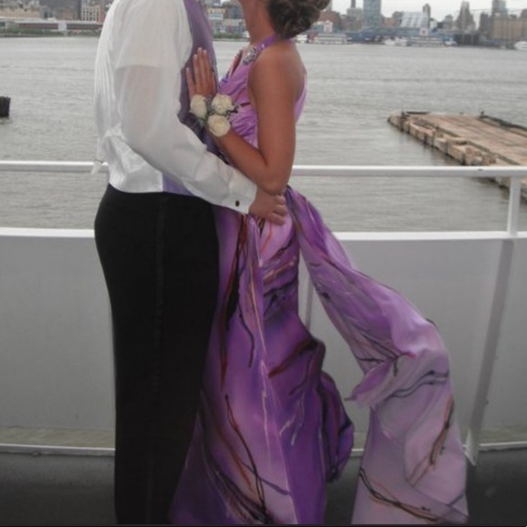 Purple Prom Dress - Picture 8 of 8